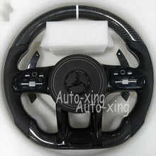 Load image into Gallery viewer, Mercedes-Benz 2020+ AMG Performance Style Customizable Steering Wheel (Fits 2010+ All Models)