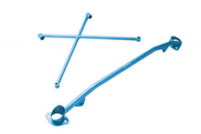 Load image into Gallery viewer, Megan Racing Race Spec Strut Tower Bars for Honda S2000 2000-2009 Blue Aluminum One Piece X Brace