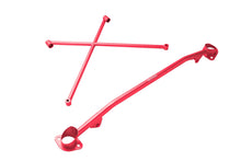 Load image into Gallery viewer, Megan Racing Race Spec Strut Tower Bars for Honda S2000 2000-2009 Blue Aluminum One Piece X Brace
