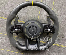 Load image into Gallery viewer, Mercedes-Benz 2020+ AMG Performance Style Customizable Steering Wheel (Fits 2010+ All Models)