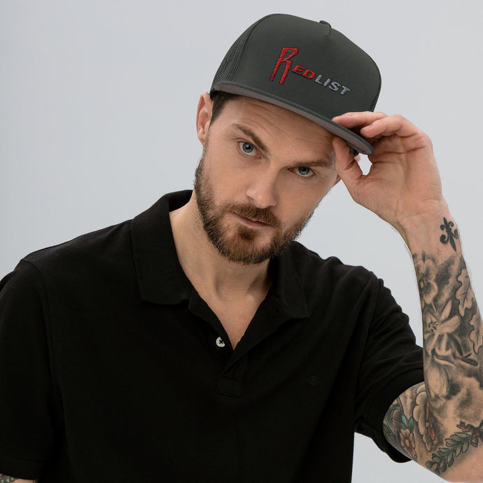 RED LIST Mesh Back Snapback