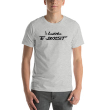 Load image into Gallery viewer, i Love To BOOST (stacked balck lettering) Short-Sleeve Unisex T-Shirt