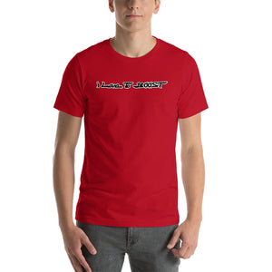 i Love To BOOST (long ways/black lettering) Short-Sleeve Unisex T-Shirt