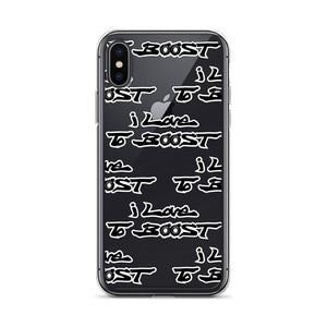 i Love To BOOST (stacked) iPhone Case